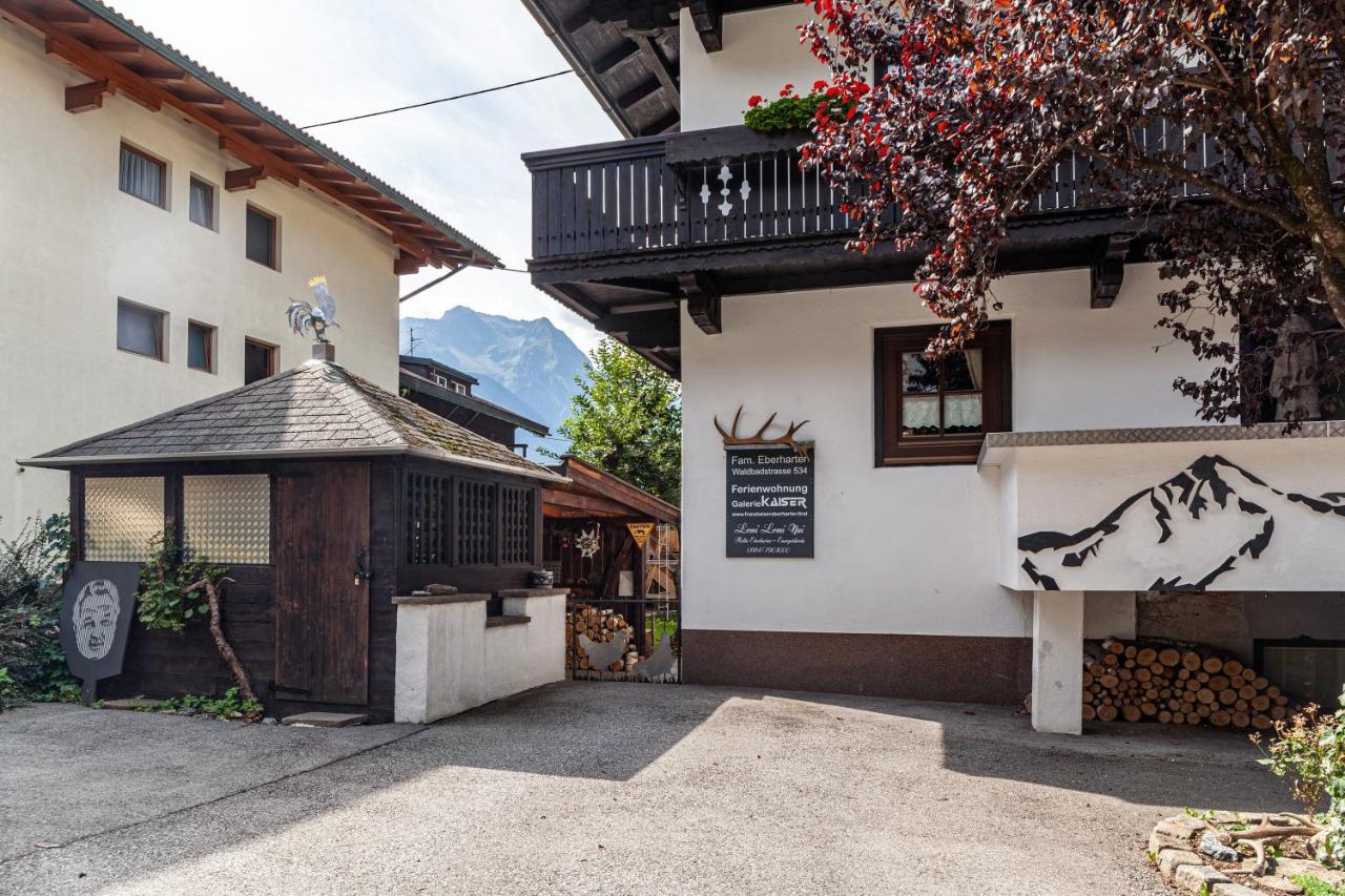 Ferienwohnung Galerie Kaiser Mayrhofen Kültér fotó